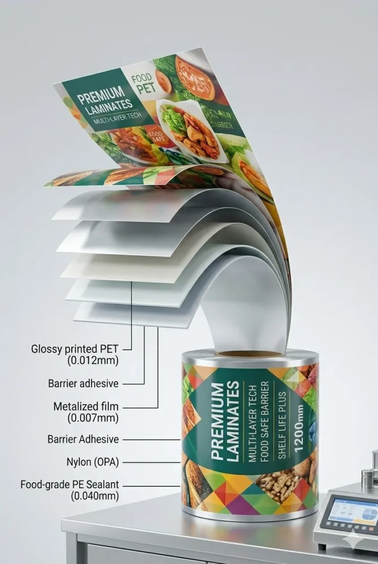 Laminated Packaging about us page mobile view