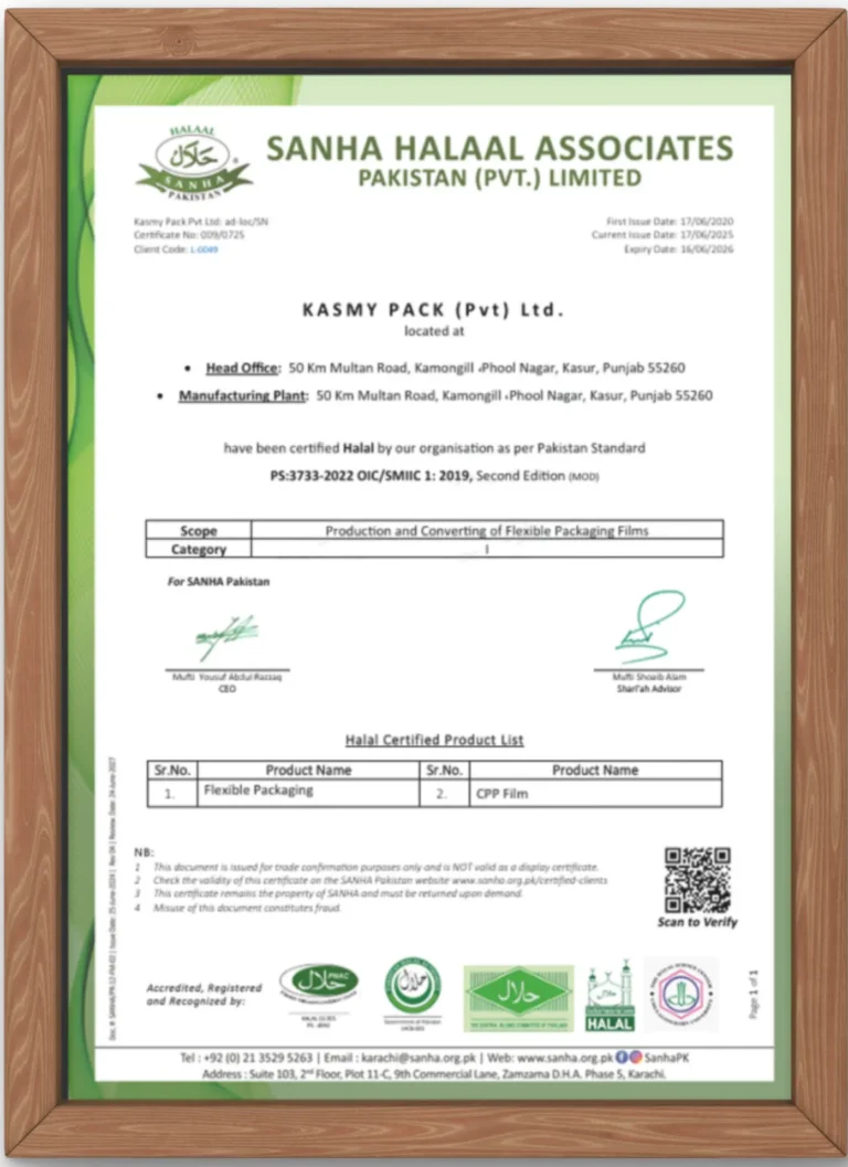 SANHA Halal Certification