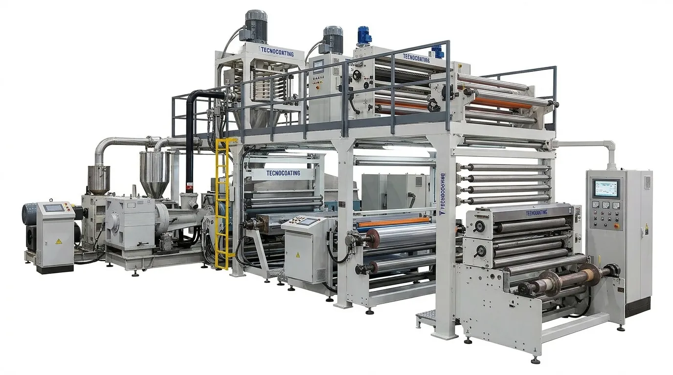 Tecnocoating cpp extrusion line Italy