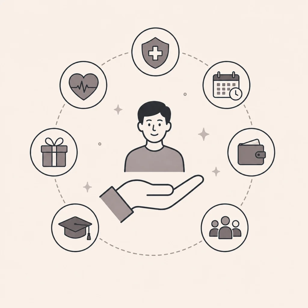Employee benefits KPL Career page